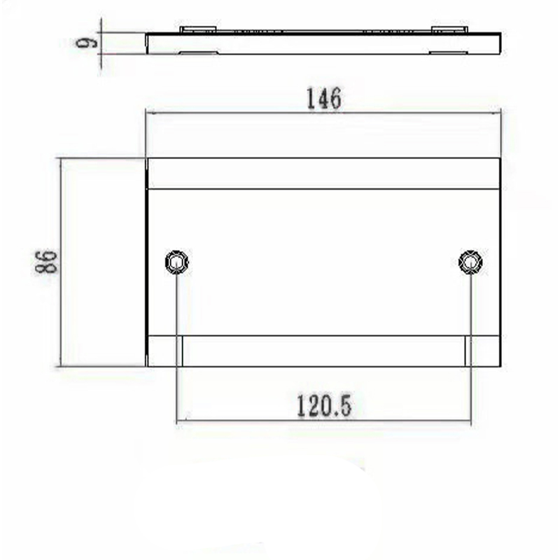 Bakelitowa płyta kuchenna 45A DP z neonem HK6145HN-36